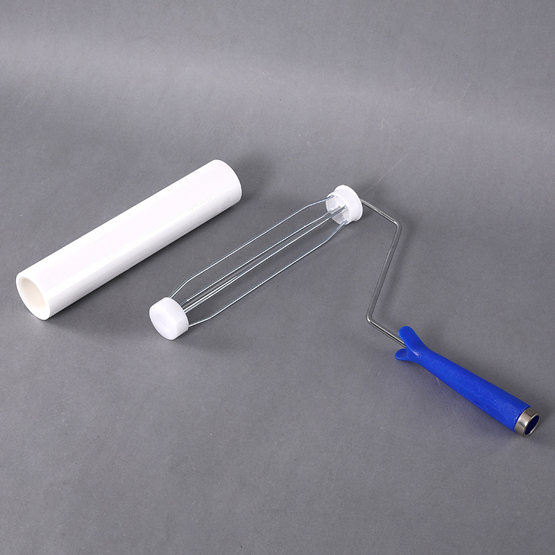 Leenol 10 pulgadas Peelable Desechable Clean Room White PE 10Inch Sticky Roller