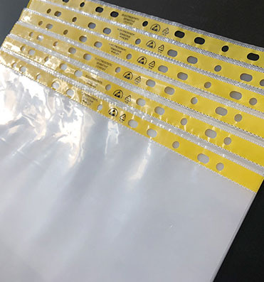 Bolsa de archivo ESD Bolsa de archivo especial antiestática de 11 orificios para taller sin polvo