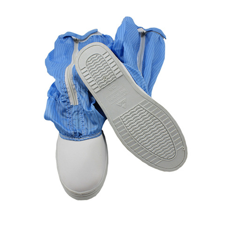 Zapatos Leenol a prueba de polvo y antiestáticos para salas limpias Botas altas Zapatos limpios