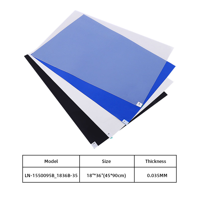 LN-1550095B_1836B-35 Tapete adhesivo azul para tapete adhesivo antideslizante y antibacteriano para la entrada de la sala de operaciones